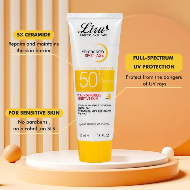 Crème solaire pour le visage - Liru FPS 50