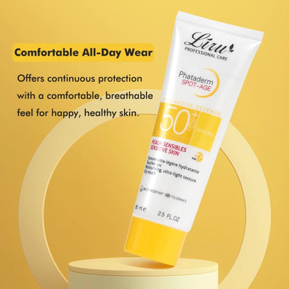 Crème solaire pour le visage - Liru FPS 50