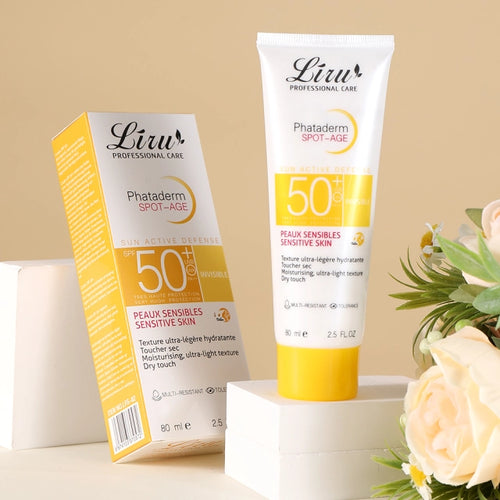 Crème solaire pour le visage - Liru FPS 50