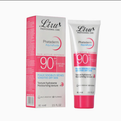 Crème solaire pour le visage Liru Sun - FPS 90
