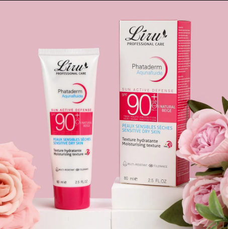 Crème solaire pour le visage Liru Sun - FPS 90